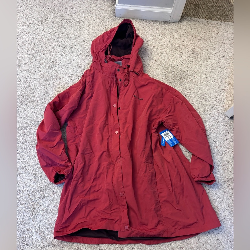 Columbia Women's Red Long Jacket